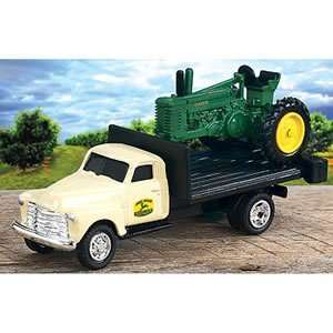 John Deere Truck With A Tractor Die Cast