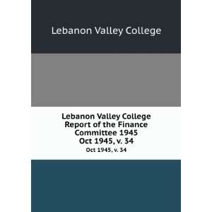  Lebanon Valley College Report of the Finance Committee 