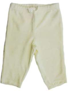 GARANIMALS Champagne Velour Pants Size 3 6 Months 013264937395  