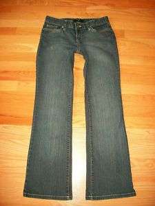 DAISY FUENTES Bootcut Lowrise Jeans sz 4 P (30/29.5)  