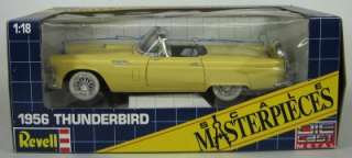 1956 Ford Thunderbird 118 Yellow by Revell 1990  