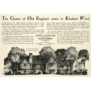  1930 Ad Banks Cleveland Khakum Wood Home Construction 