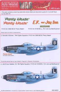 Kits World Decals 1/48 P 51D MUSTANG 79th Fighter Squadron  
