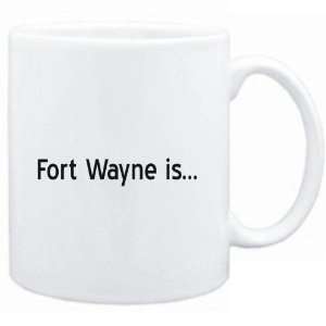 Mug White  Fort Wayne IS  Usa Cities 