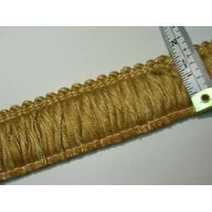   inch Two Tone Gold Coin Brush Fringe Trim Arts, Crafts & Sewing