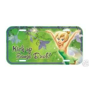  Green Disney Tinkerbell Kick Up Some Dust Metal License 