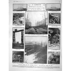  1909 LONDON THAMES IRONWORKS HARVEST CANADA RAILWAY