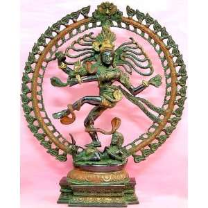  Shiva, the Nataraja   Brass Statue