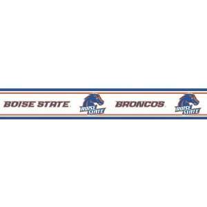  Boise State Peel and Stick Wallpaper Border Sports 