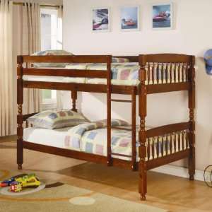    Coral Traditional Twin/Twin Bunk Bed by Coaster