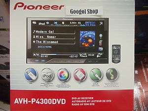 Pioneer AVH P4300DVD 7 Car DVD/CD//WMA/AAC Player AM/FM Receiver W 