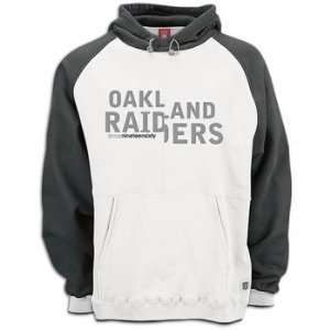  Raiders Reebok Mens Gridiron Classic Fleece Hoody Sports 