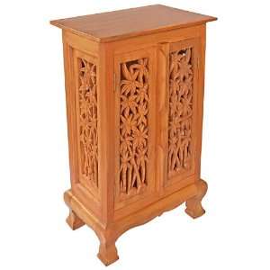EXP Handmade Asian Furniture   32 Bamboo Forest Storage Cabinet / End 