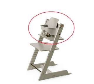   Tripp Trapp High Chair Additional Support Baby Set In Gray  