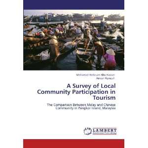  A Survey of Local Community Participation in Tourism The 