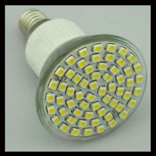   E14 Warm White LED 60 SMD LED Spot Light Spotlight Lamp Bulb 220 240V
