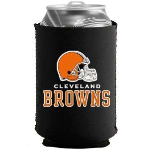  Cleveland Browns Black Collapsible Can Coolie