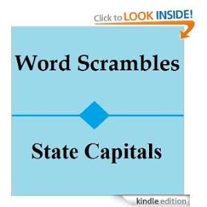 Word Scrambles State Capitals KC Jackson  Kindle Store
