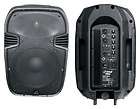 Pyle  PPHP885A  400 Watts 8 Powered 2 Way Plastic Molded DJ Speaker 