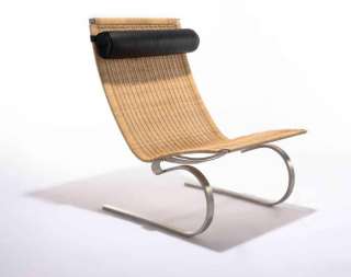 Poul Kjaerholm Leather Lounge Chair CH4060A  