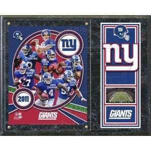  New York Giants 2011 Team Composite Plaque Sports 