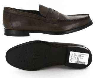 New $775 Santoni Brown Shoes 9/8  
