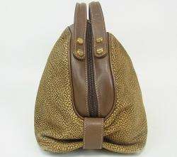 AUTH Redwall Borbonese Partridgeeye Soft Leather Hand Bag ITALY  