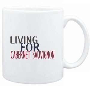  Mug White  living for Cabernet Sauvignon  Drinks Sports 