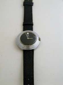 Vintage Longine Black Dial Mystery Dial Nice bezel and nice dial 