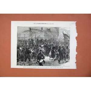   1871 Civil War Paris Communists Porte Maillot Troops