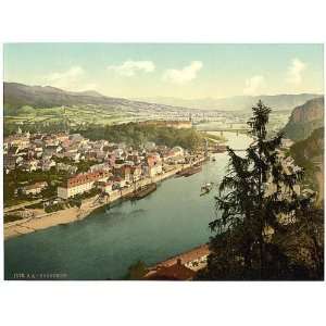  Photochrom Reprint of Tetschen, Bohemian Switzerland 