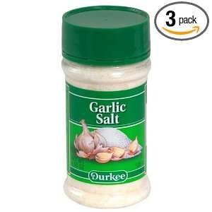 Durkee Garlic Salt, 40 Ounce Packages (Pack of 3)  Grocery 