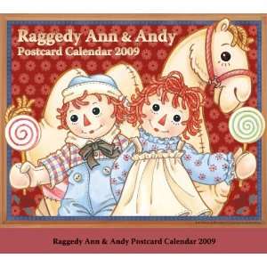  Raggedy Ann & Andy 2009 Desk Calendar from Japan (great 
