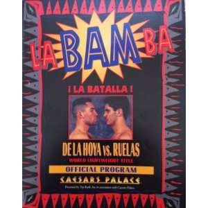  La Bam Ba Delahoya Vs. Ruelas World Lightweight Title 
