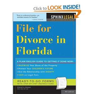  How to File for Divorce in Florida, 9E (9781572485983 