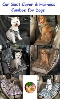 SEAT COVER & CAR HARNESSES for DOGS     