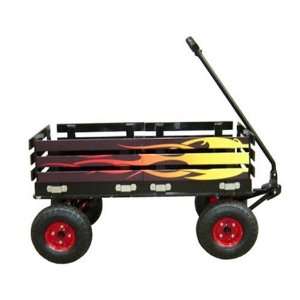  Unimax Flames Wooden Wagon