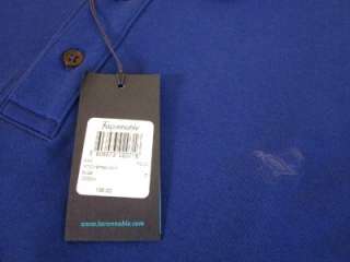 135 Nwt FACONNABLE French Blue Knit Polo Sweater XL 7  
