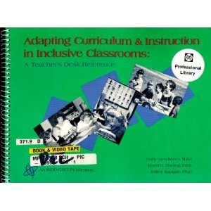 Adapting Curriculum and Instruction in Inclusive Classrooms a Teacher 