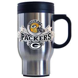  Green Bay Packers Stainless Steel & Pewter Travel Mug 
