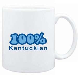    Mug White  100% Kentuckian  Usa States