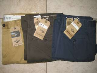 NWT ONE MENS DOCKERS CLASSIC FIT D3 FLAT FRONT 5 POCKET PANTS SELECT 
