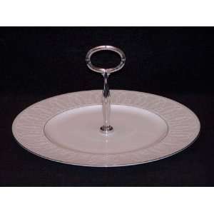  Waterford China Ballet Icing Pearl Hostess Tray Kitchen 