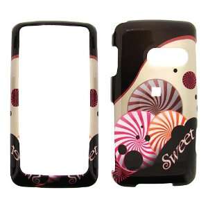  FOR SPRINT LG RUMOR TOUCH SWEET PEPPERMINT CANDY COVER 