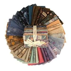  Moda A Morris Tapestry 9 x 22 Fat Eighth Assortment By 