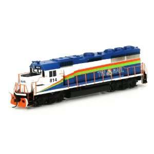  HO RTR GP50, Florida Tri Rail #814 Toys & Games