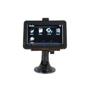  4.3 TFT Touch Screen High Sensitivity GPS Navigator with 