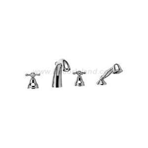   faucet with hand shower RX12+CG Chrome/Gold (PVD)