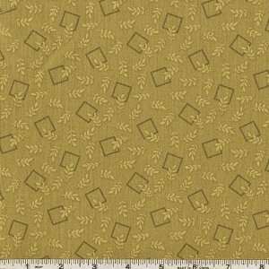  45 Wide Meadow Sweet Wheat Light Olive Fabric By The 