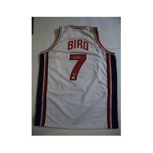 Larry Bird Signed Jersey   1992 Olympic Dream Team + HOLO  